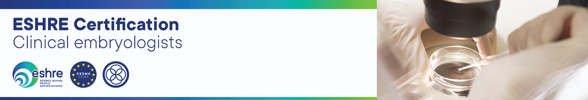 ESHRE certification for embryologists