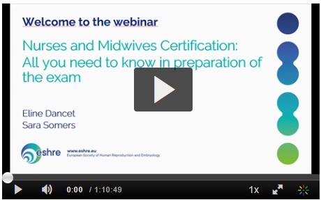 Webinar Nurses and midwives Certification