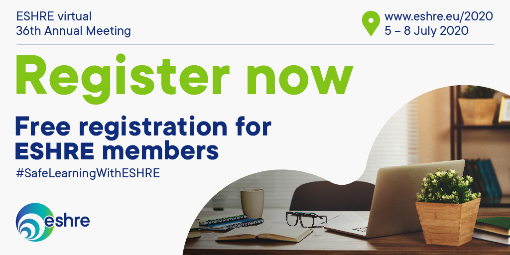 ESHRE 2020 register