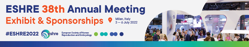 ESHRE 2022 exhibit and sponsorships