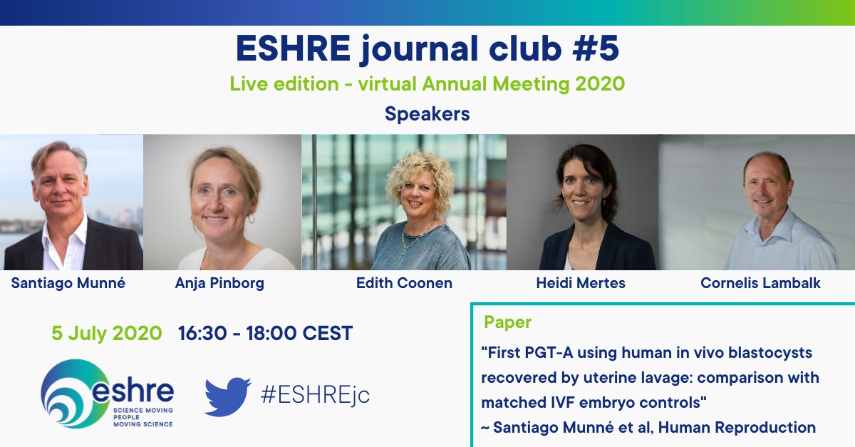 ESHRE 2020 Live journal club
