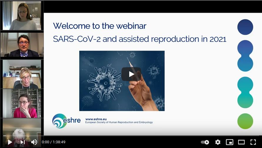 Webinar - SARS-CoV-2 and assisted reproduction in 2021
