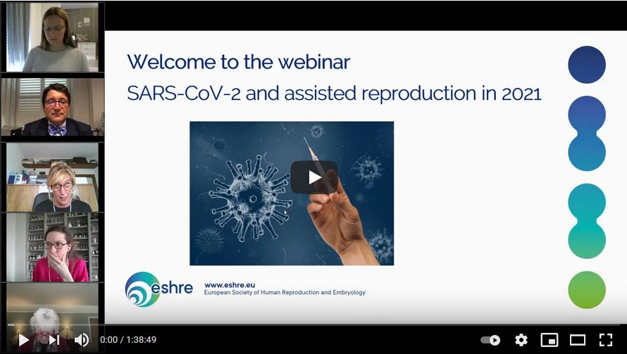 Webinar - SARS-CoV-2 and assisted reproduction in 2021
